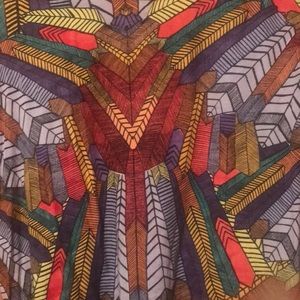 Angie Tops - Multi Colored Tunic-Brand New! Angie Tops - Multi Colored Tunic-Brand New!